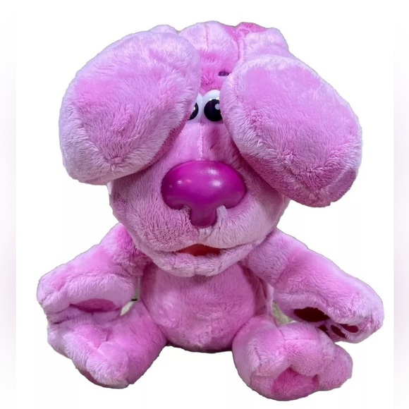 Blue's Clues and You! Magenta Talking Peek-A-Boo Ears 10-Inch Plush Toy WORKS - Picture 1 of 8